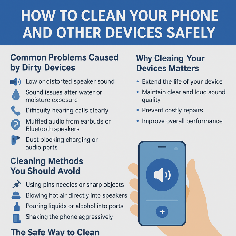 How to Clean Your Phone and Other Devices Safely