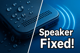 Your Phone Speaker Sounds Muffled, Distorted, or Low?