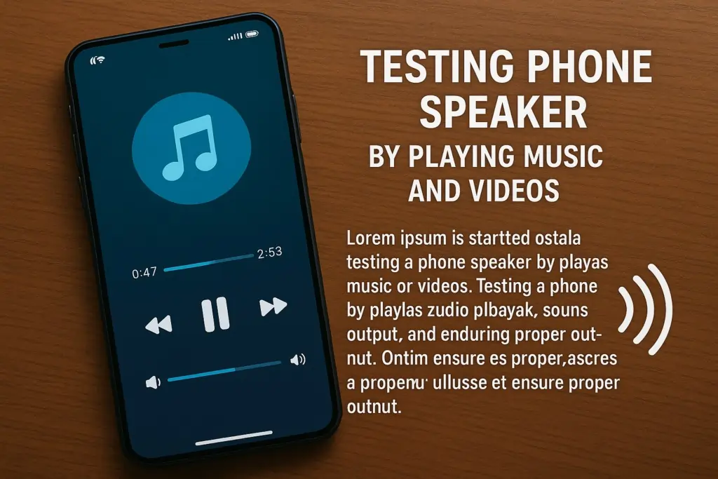 How to Test If Your Phone Speaker Is Working Properly -